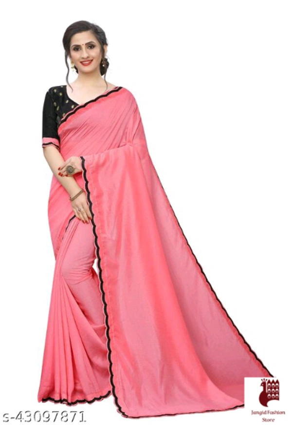 WOMAN SILK Sarees Abhisarika Petite Sarees - Embroidered, 1, PINK, FREE SIZE